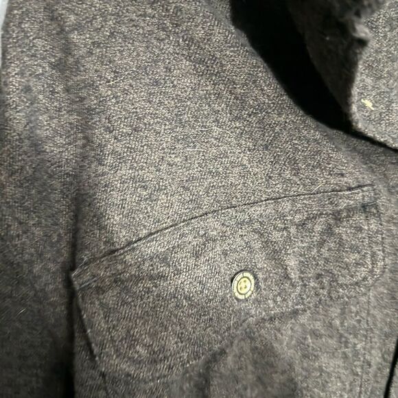 Field & Stream Men's Dark Green Flannel Button Down Shirt Size Small - Picture 5 of 5